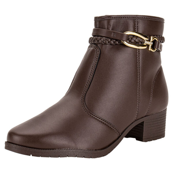 Bota Feminina Cano Baixo CAFÉ - Imagem 2
