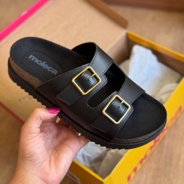 Sandália Moleca Birken Metalizado 5500.105 - Imagem 13