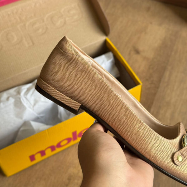 Sapatilha Moleca Detalhe Dourado 5820.106 - Imagem 5