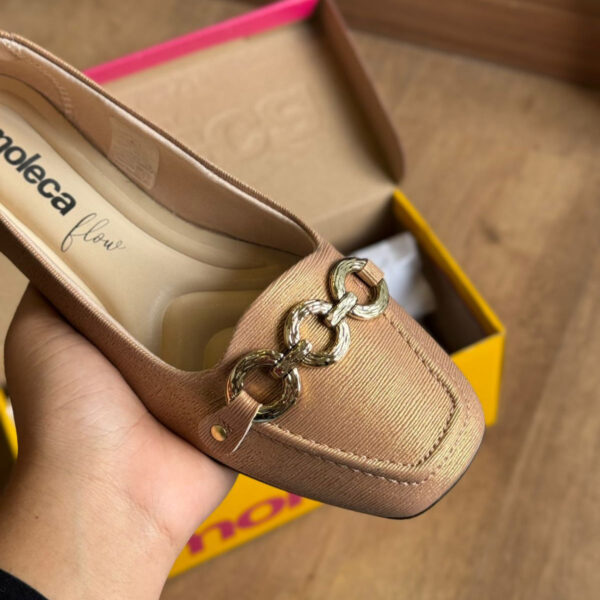 Sapatilha Moleca Detalhe Dourado 5820.106 - Imagem 4