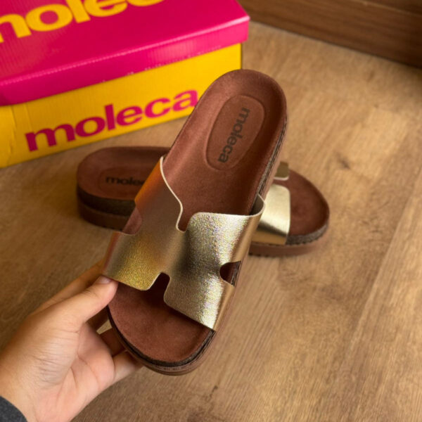 Sandália Moleca Tamanco Plataforma 5500.100 - Imagem 2