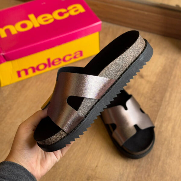 Sandália Moleca Tamanco Plataforma 5500.100 - Imagem 15