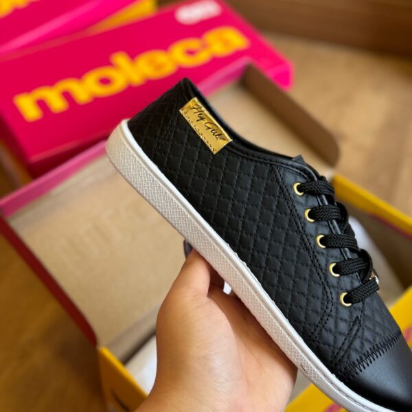 Tênis Casual Moleca Cadarço 5605.412 - Imagem 5