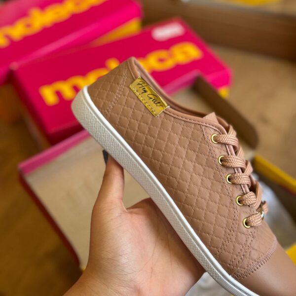 Tênis Casual Moleca Cadarço 5605.412 - Imagem 4