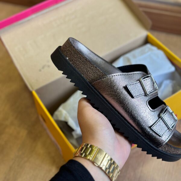 Sandália Moleca Birken Metalizado 5500.105 - Imagem 10