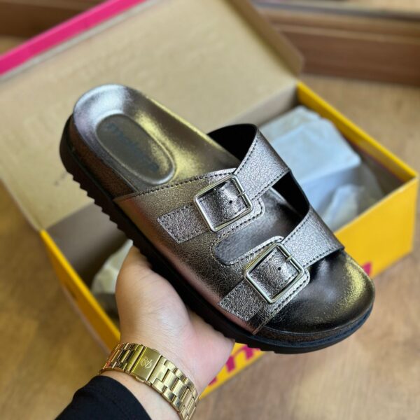 Sandália Moleca Birken Metalizado 5500.105 - Imagem 15