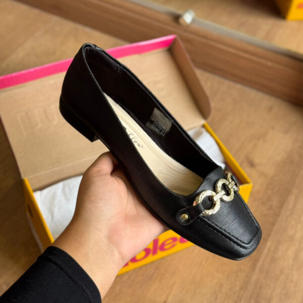 Sapatilha Moleca Detalhe Dourado 5820.106 - Imagem 9
