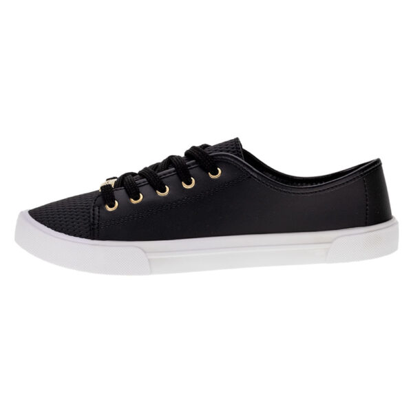 Tênis Feminino Casual 5296510 PRETO - Imagem 2