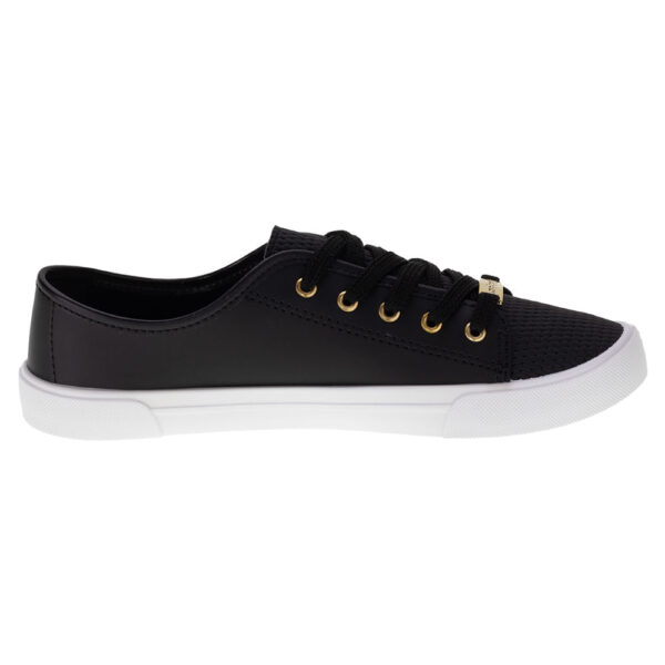 Tênis Feminino Casual 5296510 PRETO - Imagem 3
