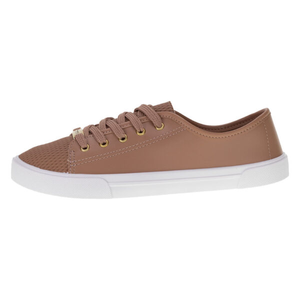Tênis Feminino Casual 5296510 BEGE - Imagem 2