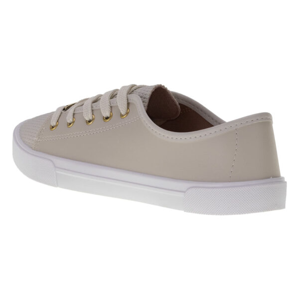 Tênis Feminino Casual 5296510 MARFIM - Imagem 4