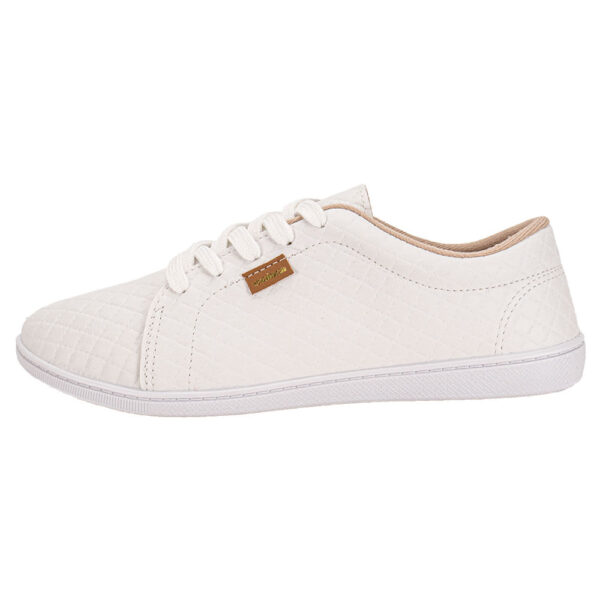 Tênis Feminino Casual Moleca 5605463 BRANCO - Imagem 2