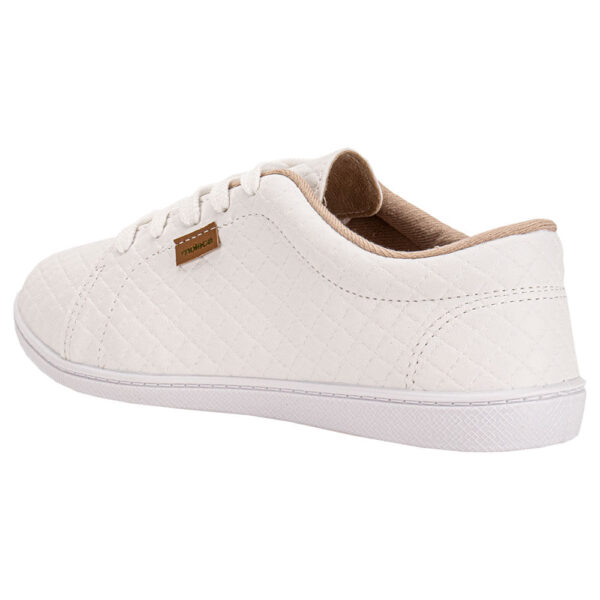 Tênis Feminino Casual Moleca 5605463 BRANCO - Imagem 4