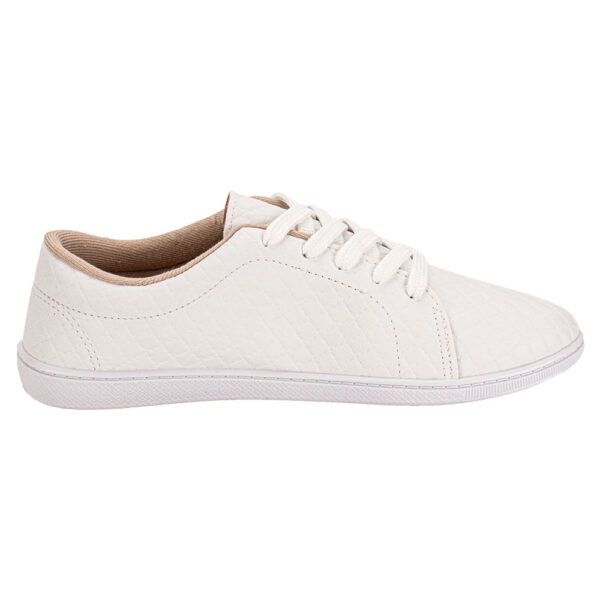 Tênis Feminino Casual Moleca 5605463 BRANCO - Imagem 3