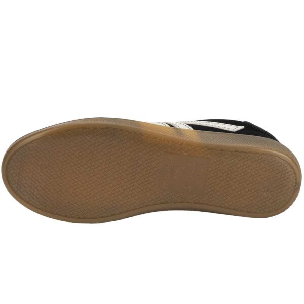 Tênis Feminino Casual Moleca 5605472 PRETO/BEGE - Imagem 5