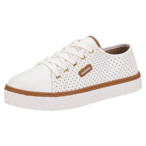 Tênis Feminino Casual Moleca 5712205 BRANCO