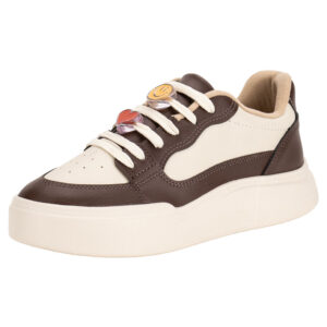 Tênis Feminino Casual Moleca 5808103 CAFÉ/BEGE