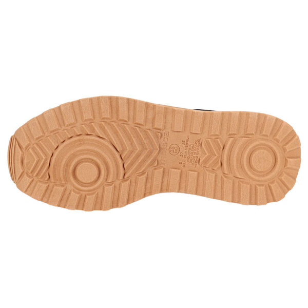 Tênis Feminino Casual Moleca 5809106 PRETO/CAMURÇA - Imagem 5