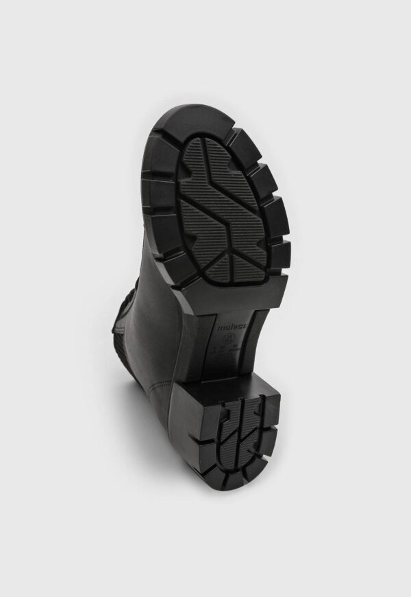 Bota Coturno Moleca Cano Baixo Preta - Imagem 6