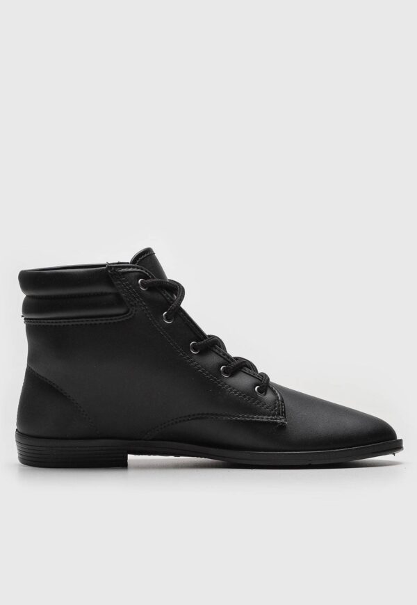 Bota Moleca Lisa Café | Preto - Imagem 6