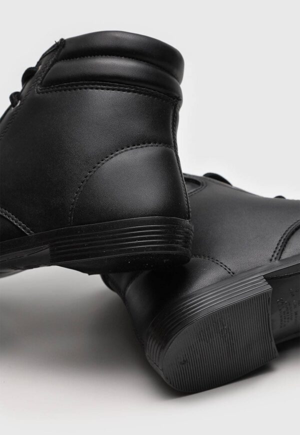 Bota Moleca Lisa Café | Preto - Imagem 8