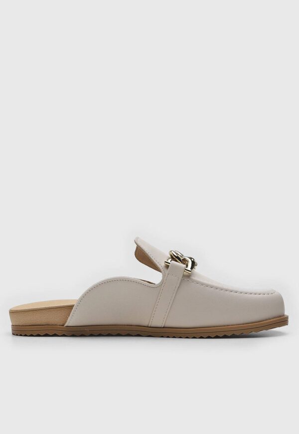 Mule Moleca Off-White - Imagem 3