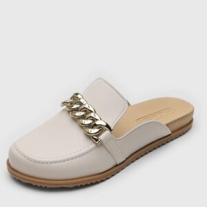 Mule Moleca Off-White