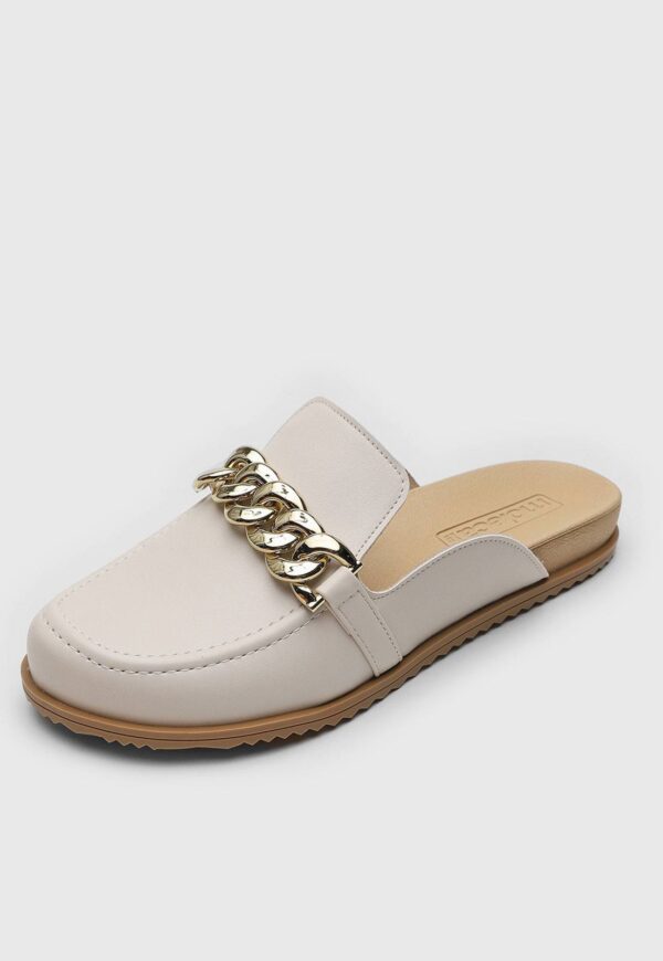 Mule Moleca Off-White