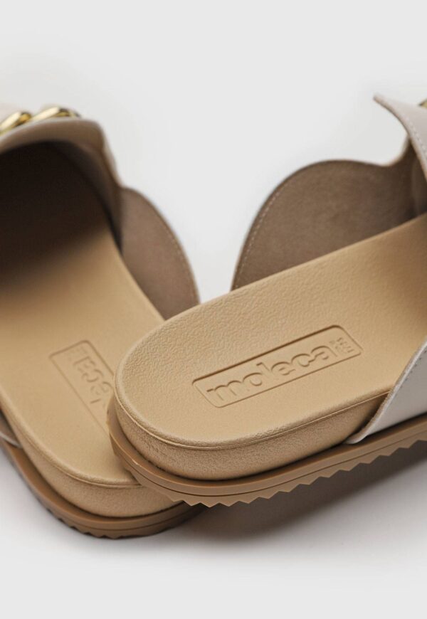 Mule Moleca Off-White - Imagem 5