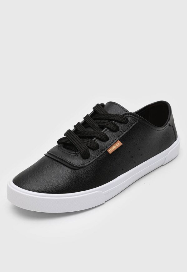 Tênis Moleca Com Cadarço Preto